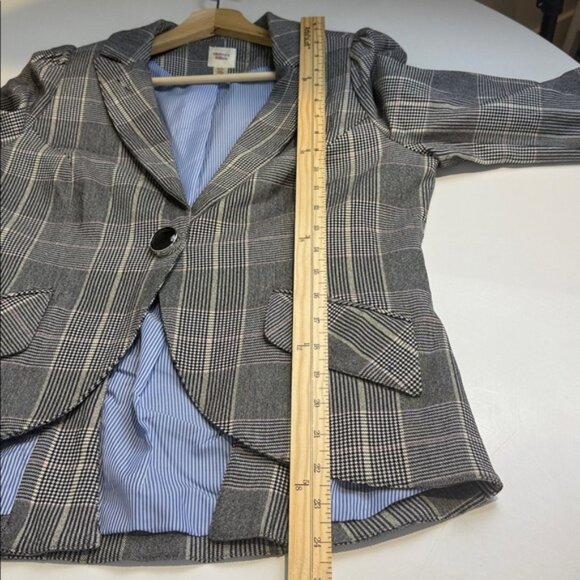 Autres Filles plaid blazer size medium - Picture 5 of 7